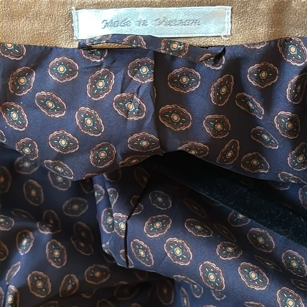 NWT Men’s Chaps Classic-Fit Faux-suede Stretch Sport Coat Size 44 Long